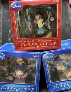 ディズニー プレミアムフィギュア ドナルド デイジー ミニー