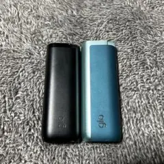 グロー本体(黒、水色)