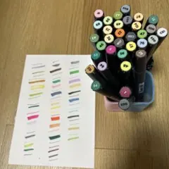 イラスト アートマーカー 33本セットのサムネイル