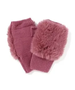 フランフラン　フィンガーレスグローブ　手袋　ピンク　新品