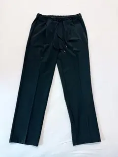 メンズ イージー スラックス パンツ ダークグレーのサムネイル