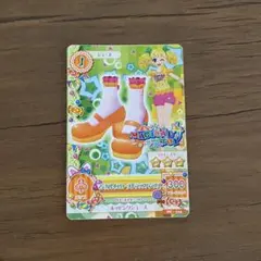 ✨️希少品✨️アイカツカード マジカルイエローストラップパンプス アイカツ マジカルイエローストラップパンプス 冴草きい - メルカリ