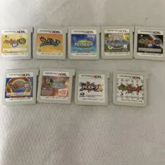 ニンテンドー3DSソフト9本セット(ケースなし)