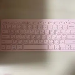 ⭐︎美品⭐︎ワイヤレスキーボード ピンク Bluetooth接続タイプ
