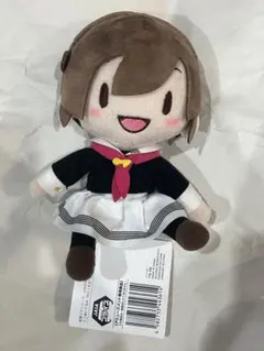 初音ミクシリーズ　ふわぷち　ミニぬいぐるみ　MEIKO　制服ver. マスコット