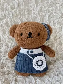ハンドメイド　ボリス　着せかえ服　 ワンピース・耳飾り・ポシェットセットのサムネイル