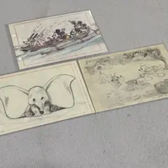 ディズニーアート展ポストカード3枚セット