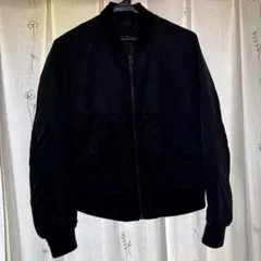 UNIQLO MA-1 ブルゾン ブラック M