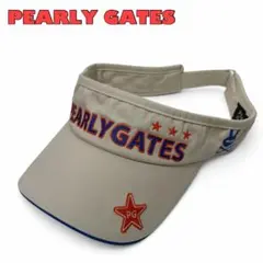 【PEARLY GATES】パーリーゲイツ ゴルフ バイザー 星 うさぎ ドクロ