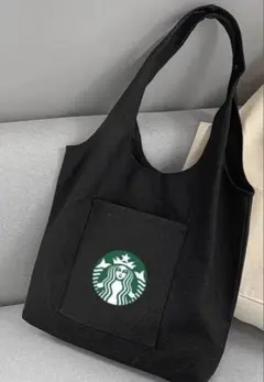 Starbucks スターバックス トートバッグ ブラック