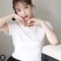 ナイスクラップ ときめき推しカラーTee Tシャツ オフホワイトのサムネイル