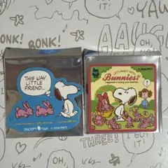 スヌーピー　PEANUTS ランダムステッカー　２枚