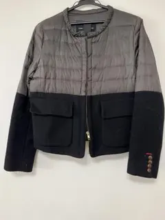 ダブルスタンダード　ブラック ノーカラージャケット 楽天市場】ダブルスタンダード ノーカラージャケットの通販