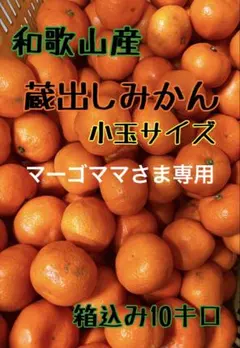 ■マーゴママさま専用 小玉サイズ 箱込み10キロ■