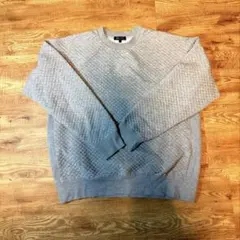 BEAMS HEART ビームスハート キルティング スウェット グレー L