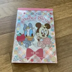 Disney Baby メモ帳 ミニーとデイジー