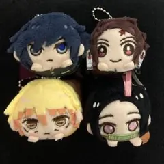 鬼滅の刃　まめころりん　セット　キーホルダー