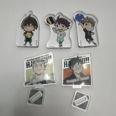 ハイキュー　アクリルプレート　キャラスタンドミニ