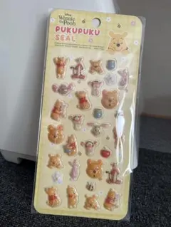 PUKU PUKUシール　ディズニー　プーさん　新品未使用