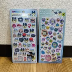 たまごっち　ボンボンドロップシール　まめっち　おやじっち　プチドロ