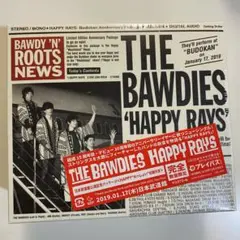 新品未開封　THE BAWDIES HAPPY RAYS CDわっしょい法被付き
