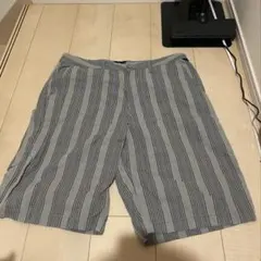 VANS ストライプ ハーフパンツ 34インチ　ショートパンツ　スケーターのサムネイル