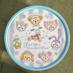 ディズニーシー ダッフィー＆フレンズ お菓子缶　空き缶