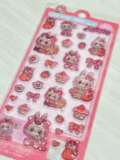 【訳あり】BONBON DROPボンボンドロップ labubuラブブシール
