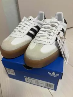 【新品】adidas SAMBAE W 23.5cm ホワイトのサムネイル