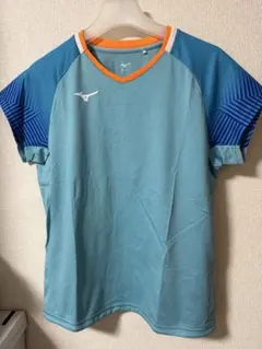 ミズノ　卓球　ユニフォーム　グリーン　レディースM