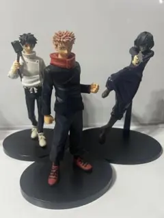 呪術廻戦　呪魂ノ型　虎杖悠仁　乙骨憂太 輝院真依 フィギュア 3体まとめ売り