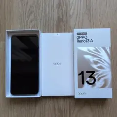 OPPO Reno13 A チャコールグレー 美品