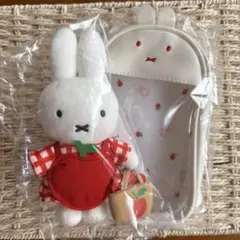 miffy ZAKKAフェスタ フリルキルティングバッグ＆ティッシュポーチ