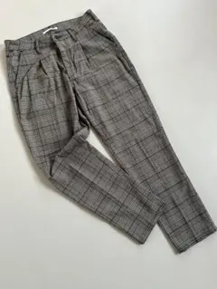 SOMETHING チェック柄 パンツ