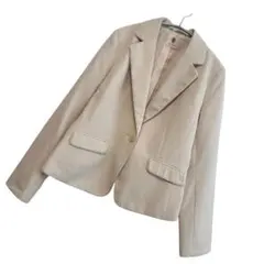 Bou Jeloud テーラードジャケット 40 M ベージュ 通勤 春
