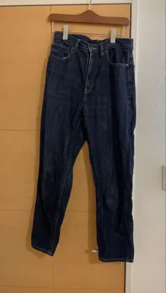 UNIQLO JEANS ダークブルー ストレートデニム　サイズ26