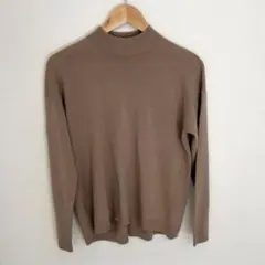 ブラウン ニット