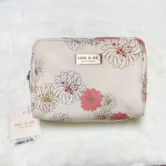 【未使用】PAUL & JOE ポール&ジョー ポーチ ピンク 花柄