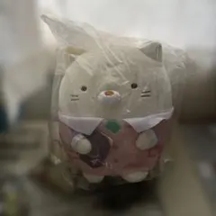 すみっコぐらし 社会のねこ先生ぬいぐるみ