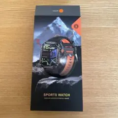 スポーツウォッチ オレンジ/ブラック