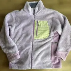 【値下】モンベル130フリース 薄紫ラベンダーカラー