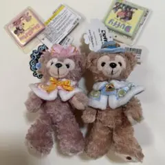ダッフィー シェリーメイ ぬいぐるみバッジ 冬限定 新品未使用