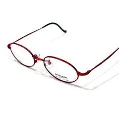 marie claire MC-128 レッド メガネ 50サイズ