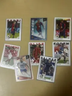 Topps サッカーカード 8枚セット