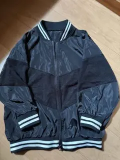 レディース メッシュブルゾン ブラック　 M