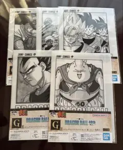 一番くじ ドラゴンボール 40th 其之ニ G賞 クリアファイル 5種