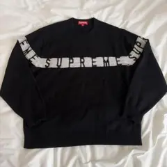 Supreme メリノウール ニット セーター ブラック Mのサムネイル