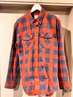visvim チェック柄 ネルシャツ