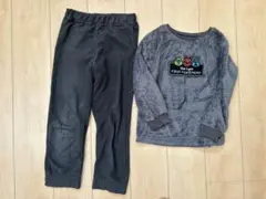 ポケモン パジャマ 130cm グレー　フリース　UNIQLO