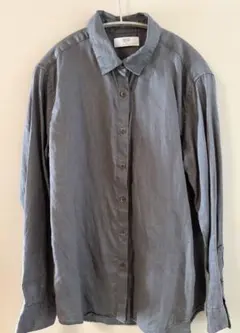 UNIQLO 長袖リネンシャツ　M